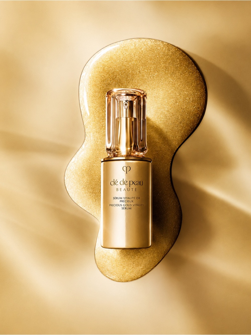 🆕(SEALED IN BOX) CLÉ DE PEAU Precious Gold Vitality Serum. 40mLs